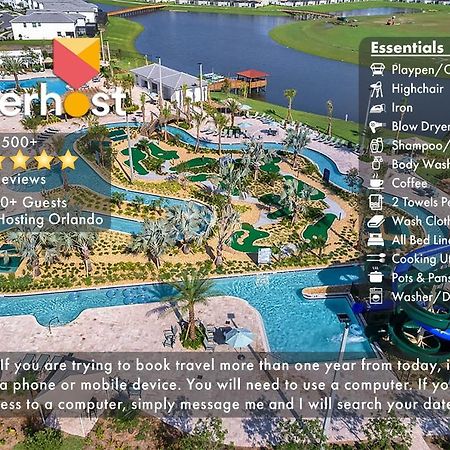 C - New 4 Bedroom Home - 5 Miles To Disney - Free Water Park - Private Pool Kissimmee Esterno foto