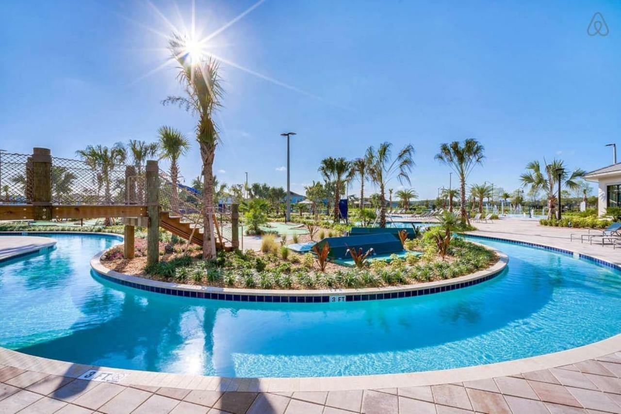 C - New 4 Bedroom Home - 5 Miles To Disney - Free Water Park - Private Pool Kissimmee Esterno foto