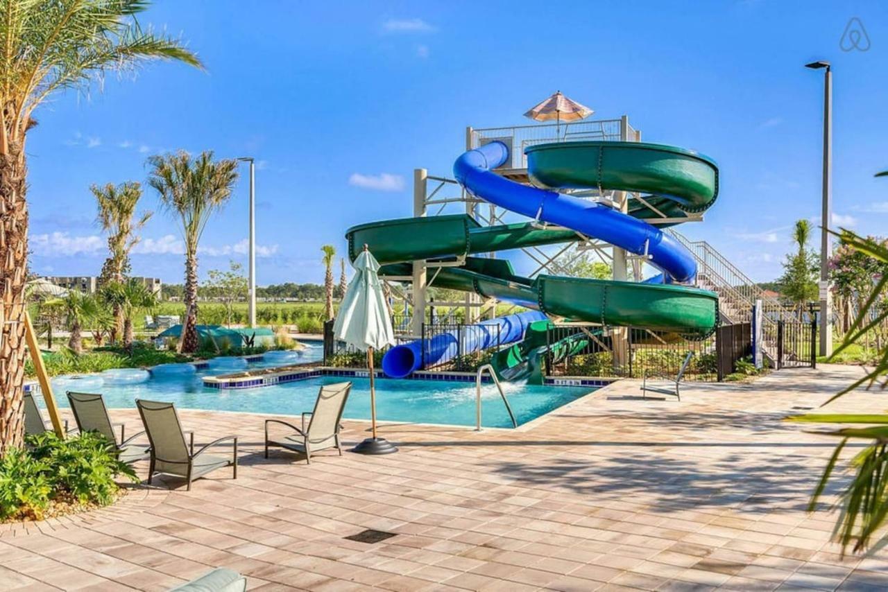 C - New 4 Bedroom Home - 5 Miles To Disney - Free Water Park - Private Pool Kissimmee Esterno foto
