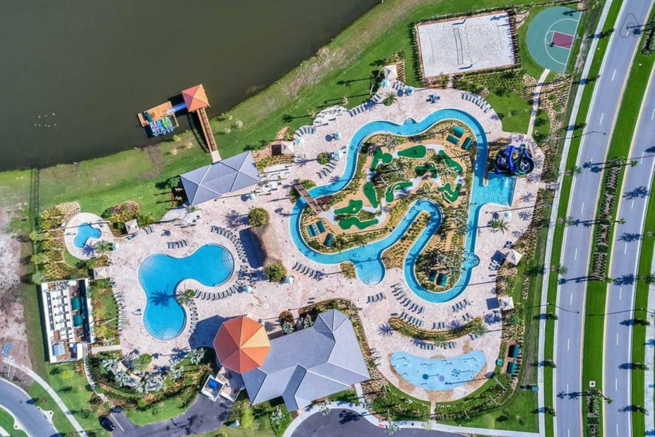 C - New 4 Bedroom Home - 5 Miles To Disney - Free Water Park - Private Pool Kissimmee Esterno foto