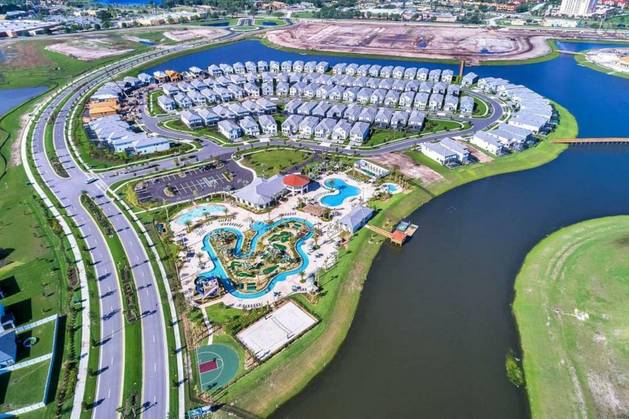 C - New 4 Bedroom Home - 5 Miles To Disney - Free Water Park - Private Pool Kissimmee Esterno foto