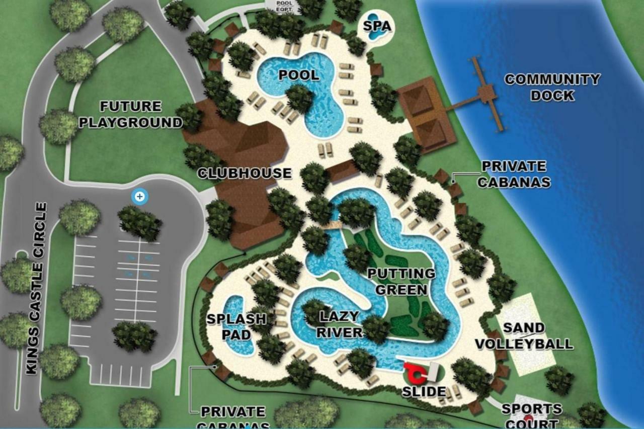C - New 4 Bedroom Home - 5 Miles To Disney - Free Water Park - Private Pool Kissimmee Esterno foto