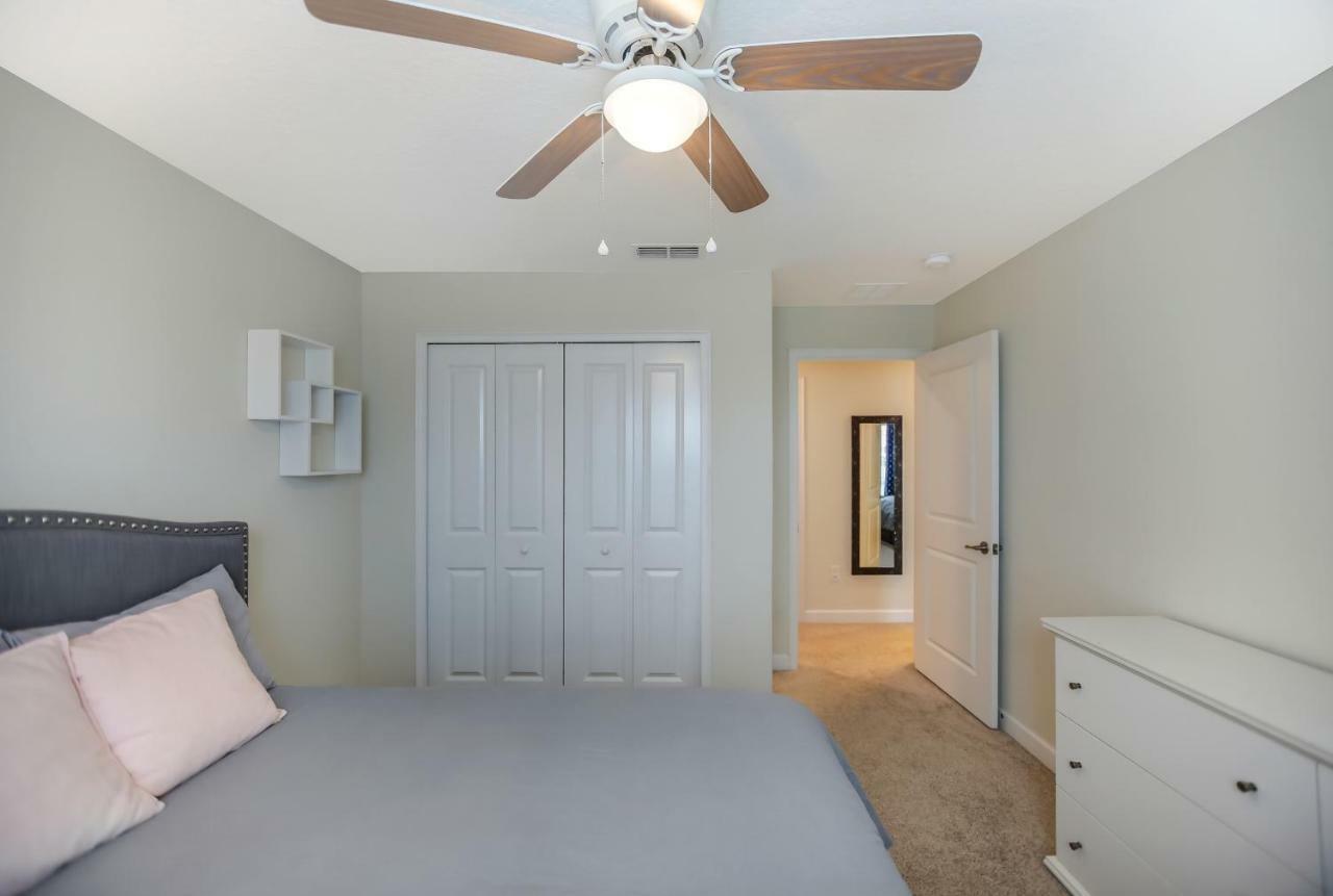 C - New 4 Bedroom Home - 5 Miles To Disney - Free Water Park - Private Pool Kissimmee Esterno foto